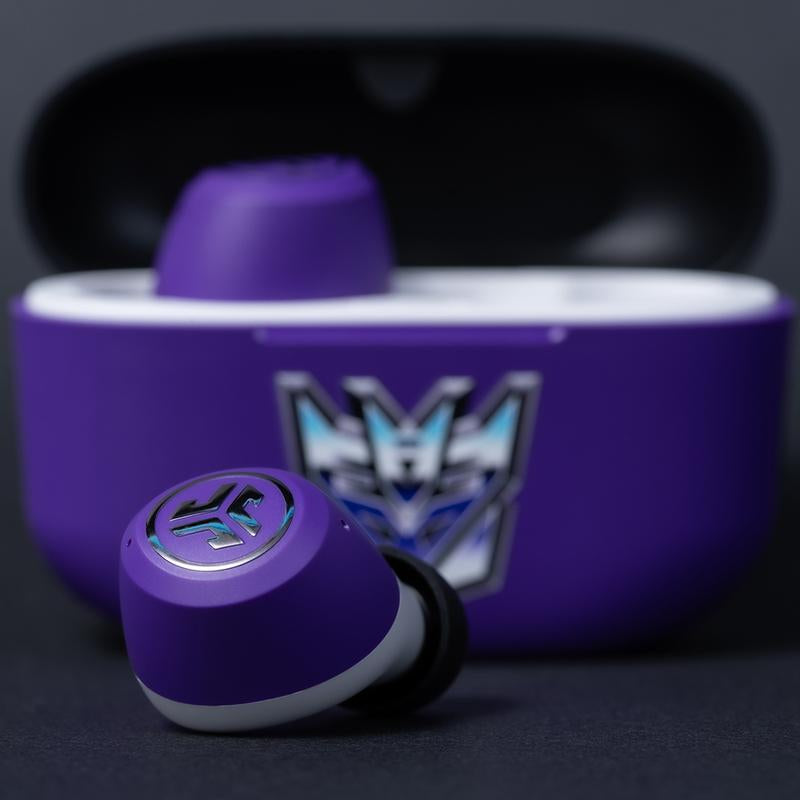 Transformers X Jlab Jbuds ANC 3 True Wireless Earbuds, 42+ Hrs Playtime, Hybrid ANC, Custom Sound, Multipoint Connect, Iphone/Android, Charging Case Audio Bluetooth