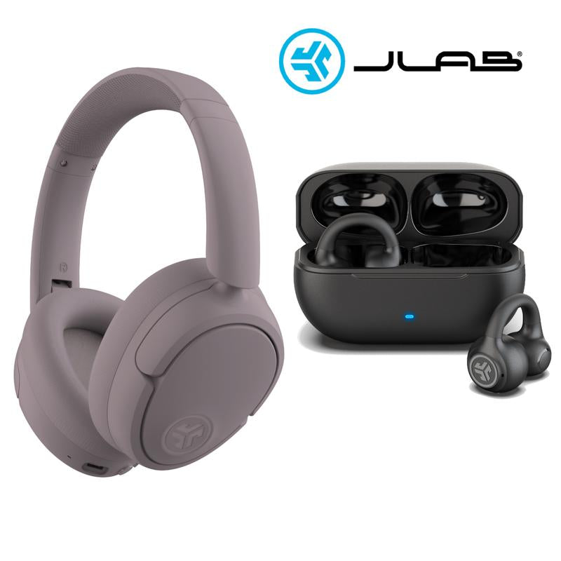 Jlab Jbuds Lux Headphones & Flex Open Earbuds Gift Set