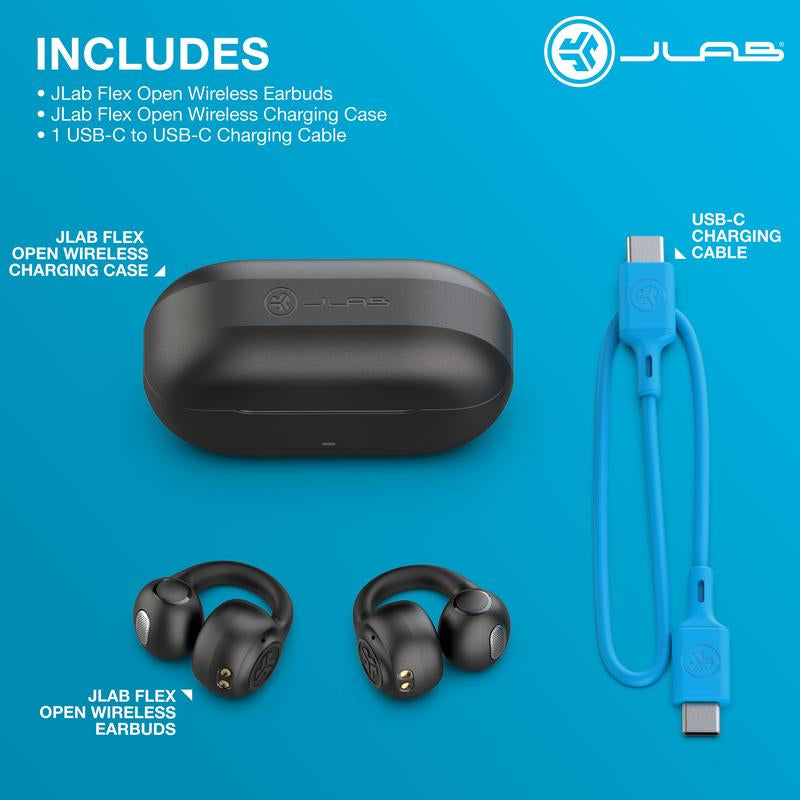 Jlab Jbuds Lux Headphones & Flex Open Earbuds Gift Set