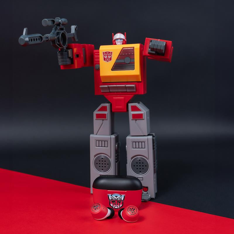 Transformers X Jlab Jbuds ANC 3 True Wireless Earbuds, 42+ Hrs Playtime, Hybrid ANC, Custom Sound, Multipoint Connect, Iphone/Android, Charging Case Audio Bluetooth